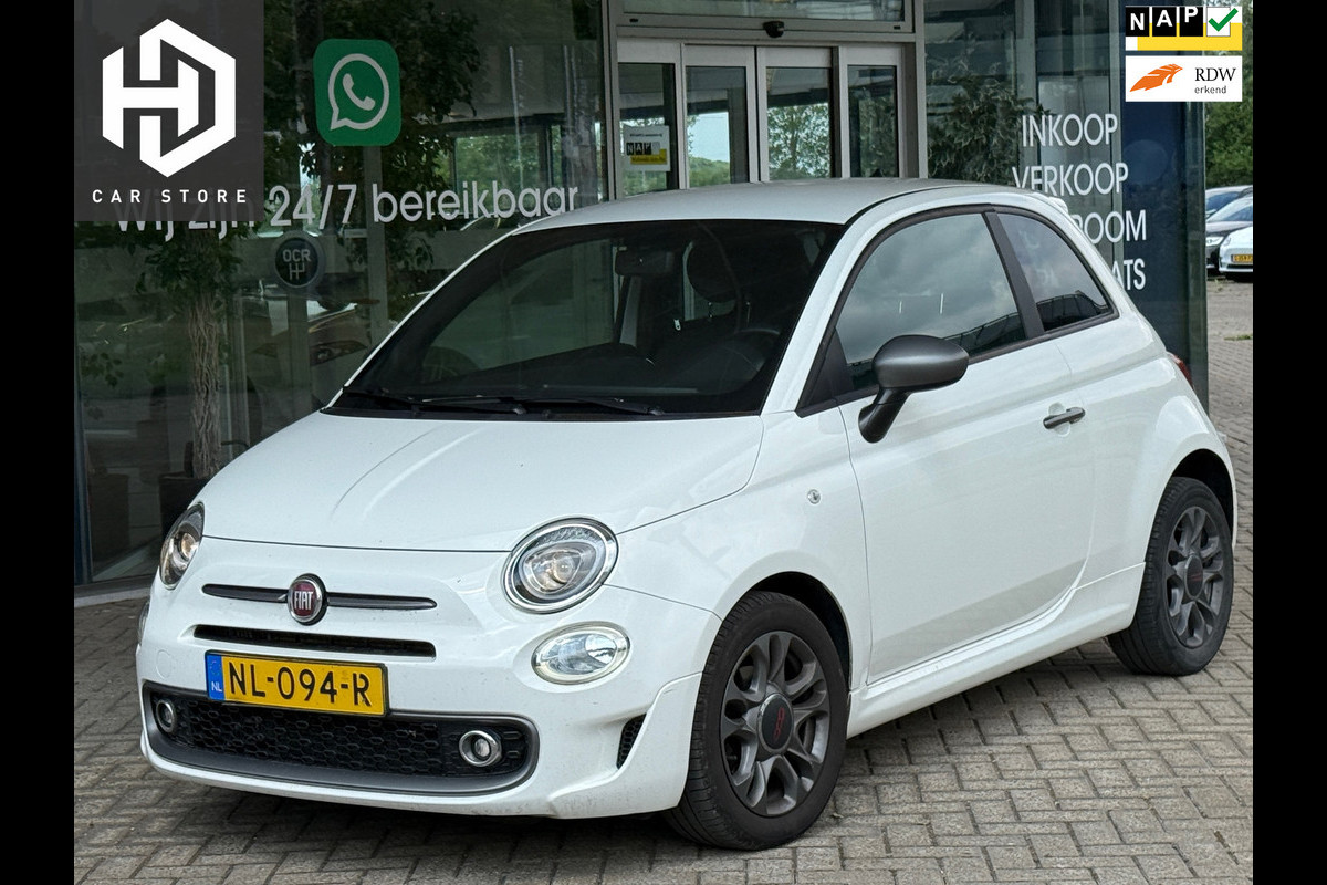 Fiat 500 0.9 TwinAir Turbo Sport Leder Sportstoelen Fiat 500 0.9 TwinAir Turbo Sport Leder Sportstoelen