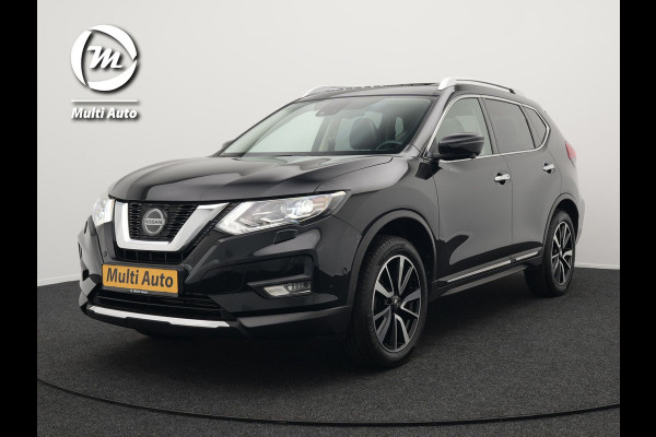 Nissan X-Trail 1.3 DIG-T Tekna Automaat | Panodak | Lederen Sportstoelen Verwarmd | Navigatie | Apple Carplay | 360 Camera | L.M. 19" | BOSE Sound | Climate Control | Cruise Control | DAB |