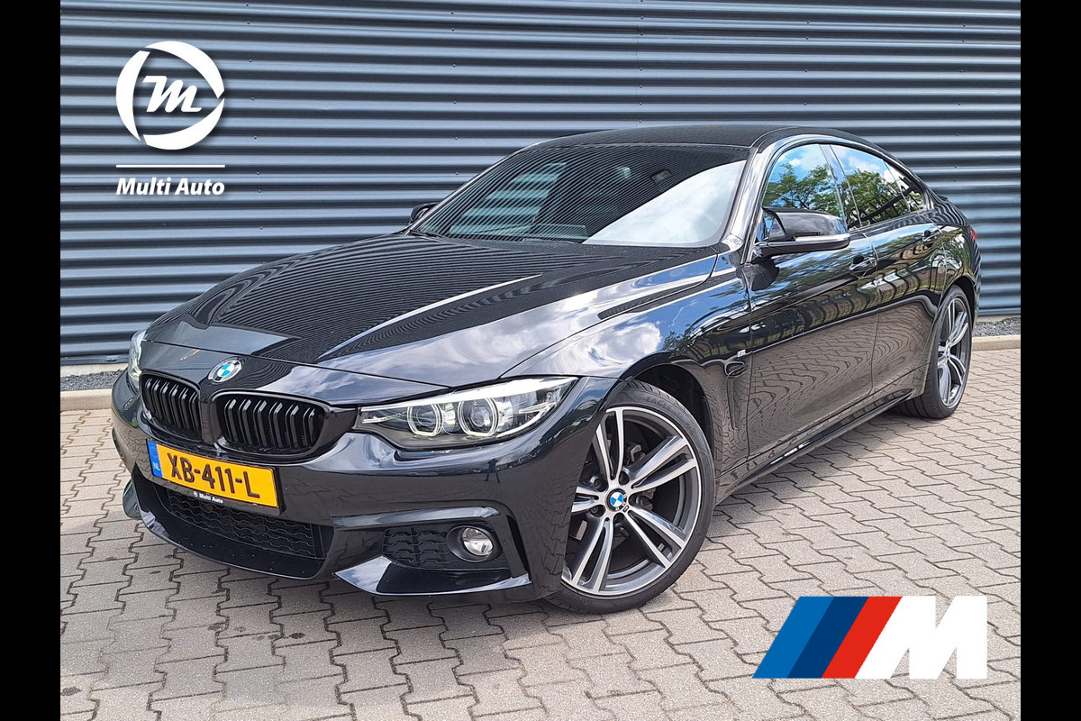 BMW 4 Serie Gran Coupé 420i M-Sport | Sportstoelen | Camera | Cruise Control | Navi Prof | 19" | Elektrisch bedienbare achterklep | BMW 4 Serie Gran Coupé 420i M-Sport | Sportstoelen | Camera | Cruise Control | Navi Prof | 19" | Elektrisch bedienbare achterklep |