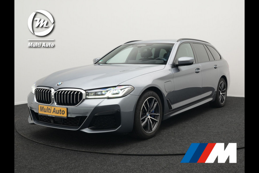 BMW 5 Serie Touring 530e xDrive M-Sport Plug In Hybrid PHEV | Head Up | Laser LED | Trekhaak af Fabriek | Elektrische Lederen Sportstoelen | Sfeerverlichting