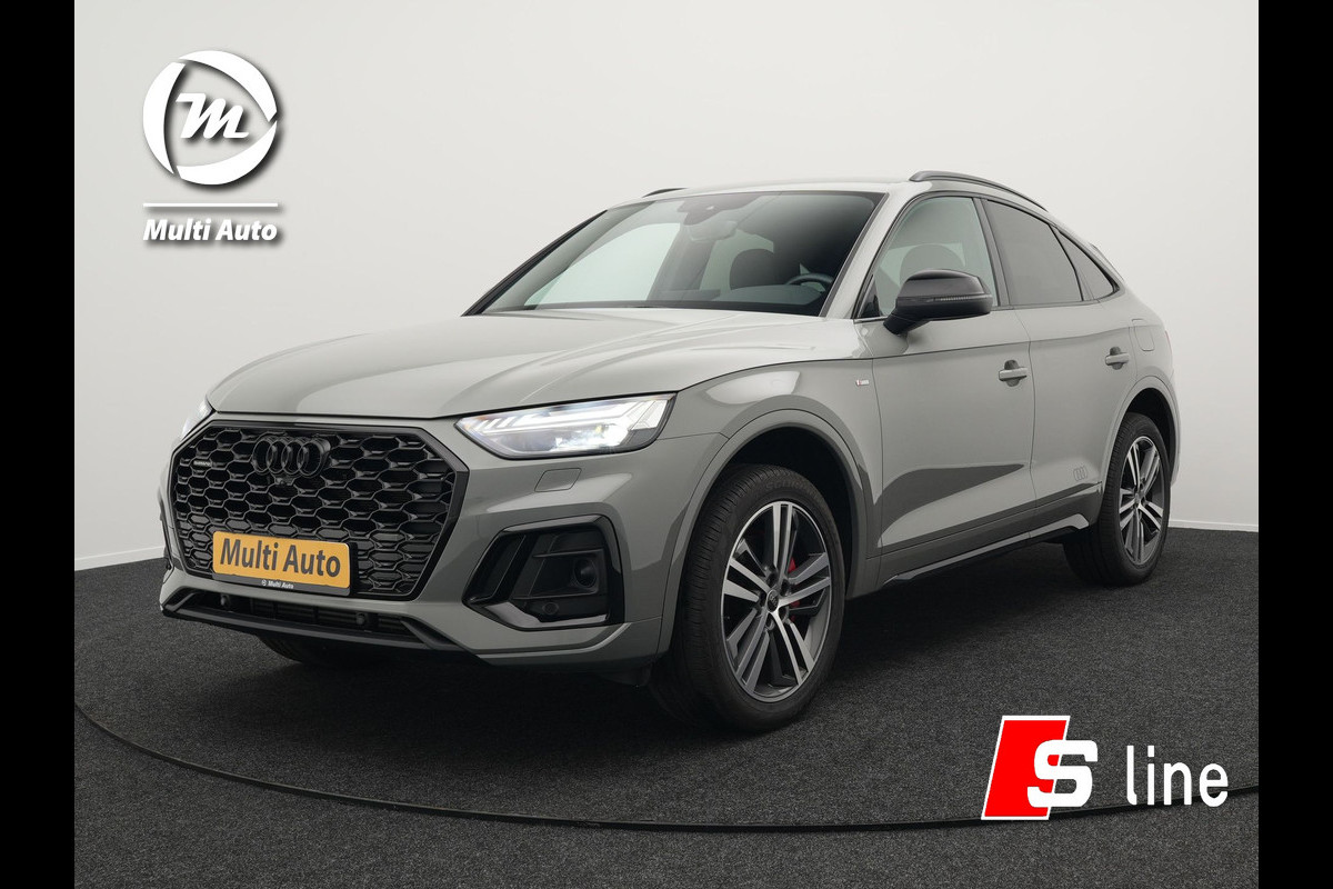 Audi Q5 Sportback 50 TFSI e S Line Plug In Hybrid Dealer O.H PHEV | Trekhaak af Fabriek | Adaptive Cruise | Matrix LED | 20"L.M | Lederen Sportstoelen Verwarmd | Virtual | Keyless | Audi Q5 Sportback 50 TFSI e S Line Plug In Hybrid Dealer O.H PHEV | Trekhaak af Fabriek | Adaptive Cruise | Matrix LED | 20"L.M | Lederen Sportstoelen Verwarmd | Virtual | Keyless |