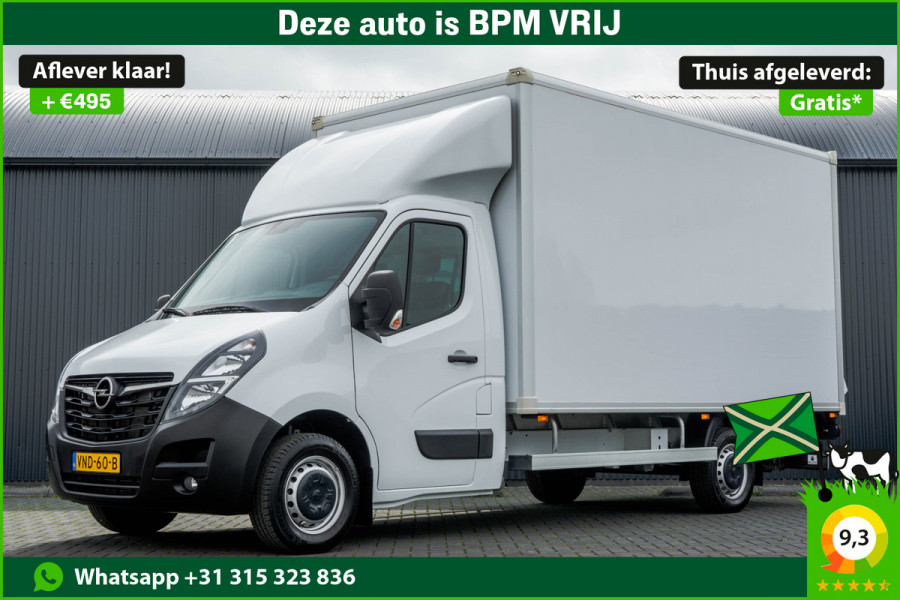 Opel Movano **2.3 CDTI BiTurbo | Bakwagen met Laadklep | Euro 6 | 146 PK | A/C | Cruise | Navigatie | MF Stuur**