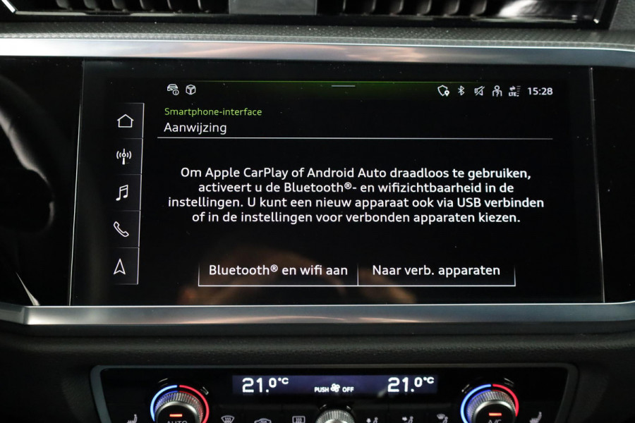 Audi Q3 Sportback 45 TFSI e S Edition 245 pk S-tronic | Navigatie | Parkeersensoren | Achteruitrijcamera | Adaptieve cruise control | Stoelverwarming | S-Line |