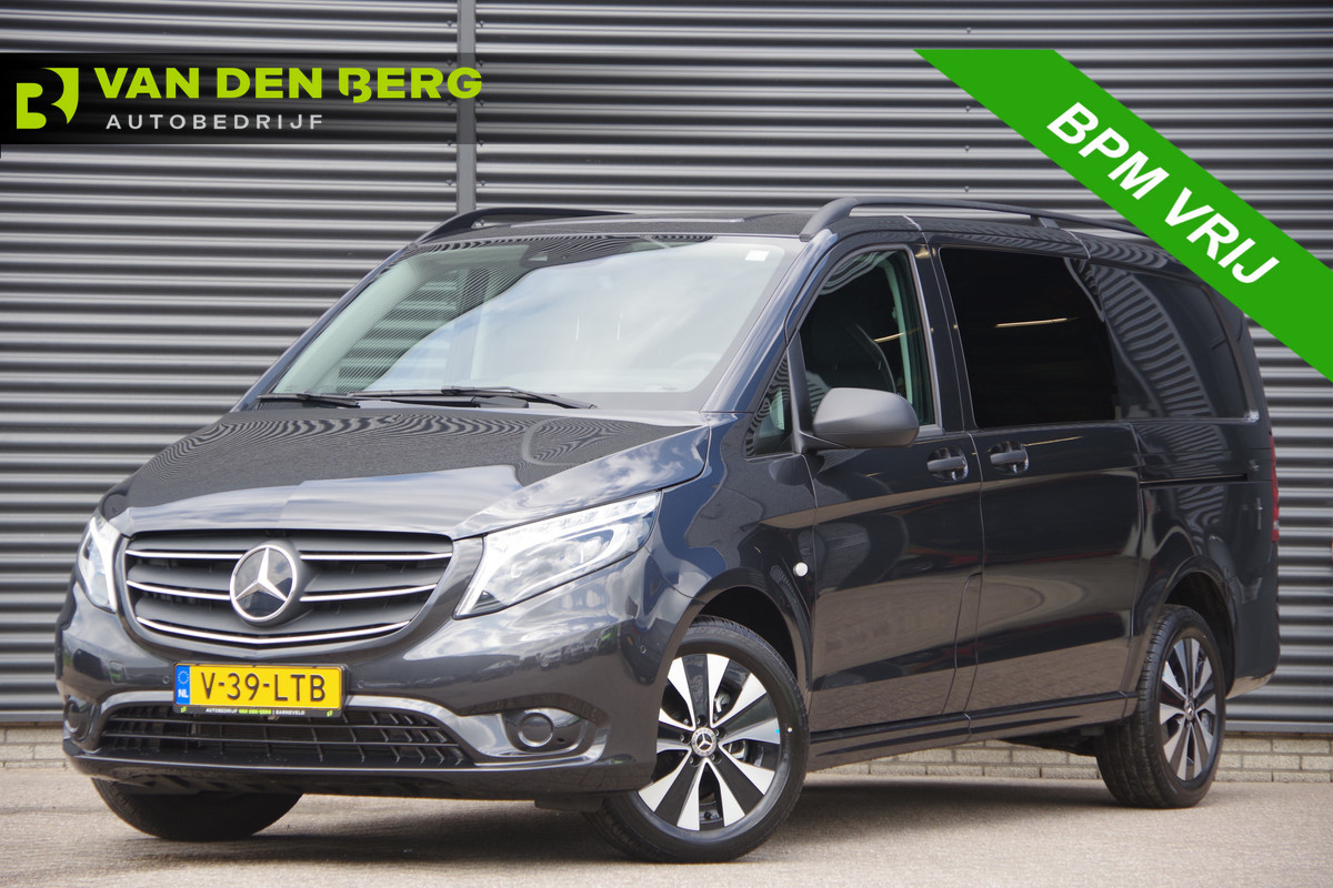 Mercedes-Benz Vito 116 CDI L2 AUT. LED, 2X SCHUIFDEUR, LEDER, CAMERA, NAVI, CRUISE, CLIMA, PARKEERSENSOREN, APPLE CARPLAY Mercedes-Benz Vito 116 CDI L2 AUT. LED, 2X SCHUIFDEUR, LEDER, CAMERA, NAVI, CRUISE, CLIMA, PARKEERSENSOREN, APPLE CARPLAY