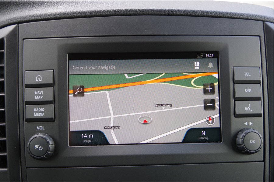 Mercedes-Benz Vito 116 CDI L2 AUT. LED, 2X SCHUIFDEUR, LEDER, CAMERA, NAVI, CRUISE, CLIMA, PARKEERSENSOREN, APPLE CARPLAY
