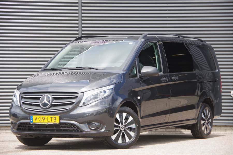 Mercedes-Benz Vito 116 CDI L2 AUT. LED, 2X SCHUIFDEUR, LEDER, CAMERA, NAVI, CRUISE, CLIMA, PARKEERSENSOREN, APPLE CARPLAY