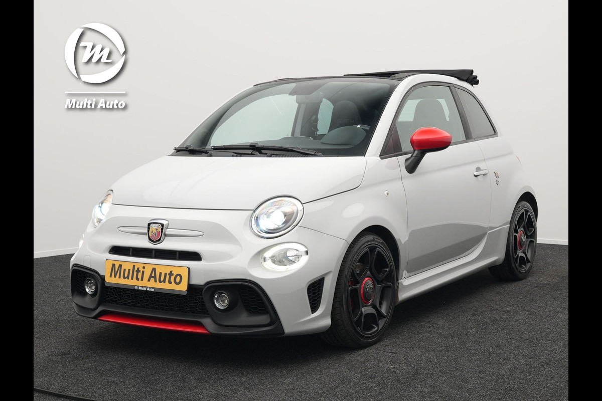 Fiat ABARTH 595 Pista 165 pk Automaat Campovolo Grau | bi Xenon  | Monza Sportuitlaat |  Apple Carplay | Sportstoelen | G Force Indicator | 17"L.M | DAB | Parkpilot |
