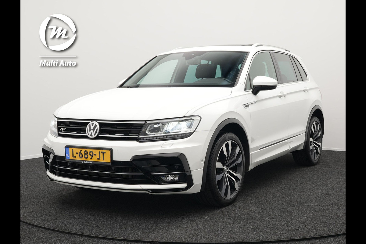 Volkswagen Tiguan 2.0 TSI 4Motion R-Line 220pk | Panodak | Trekhaak Afneembaar | Adaptive Cruise | 360 Camera | LED | Carplay | Stoelverwarming | 20'' L.M. |
