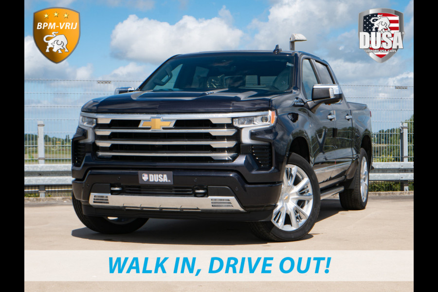 Chevrolet Silverado 1500 | 6.2 V8 | Dark Ash | Leder | 22 Inch | Deksel | LPG Nieuw Binnen!