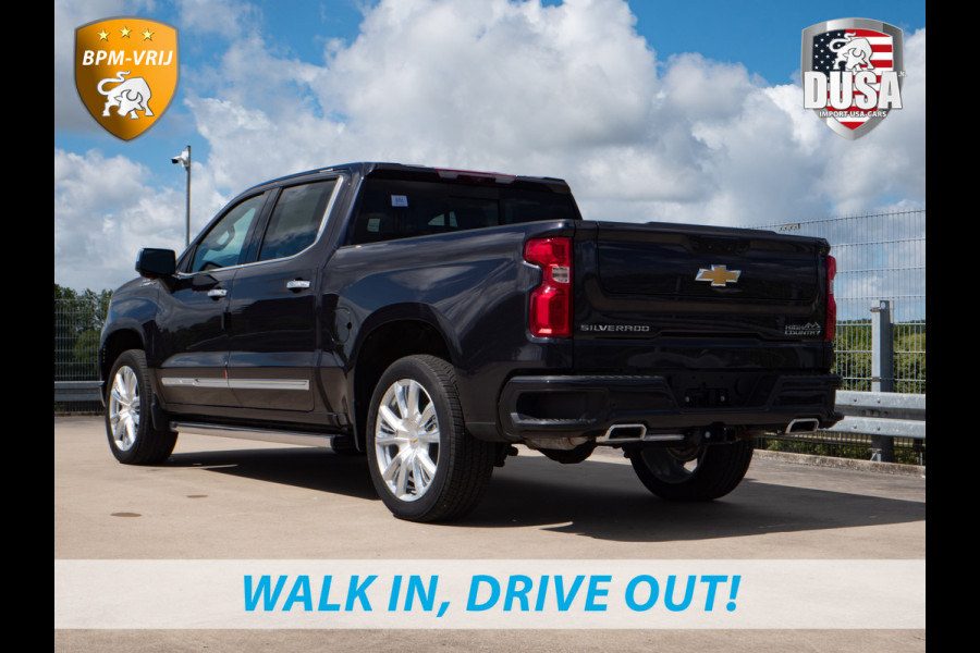 Chevrolet Silverado 1500 | 6.2 V8 | Dark Ash | Leder | 22 Inch | Deksel | LPG Nieuw Binnen!