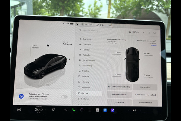 Tesla Model 3 Standard RWD Plus 60 kWh ORIG. NL. NAP KM. | AUTOPILOT | TESLA GARANTIE T/M 3-2027