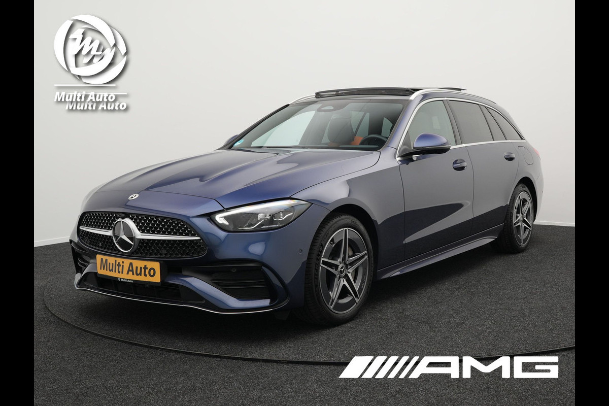 Mercedes-Benz C-Klasse Estate 300 e AMG Line Plug in Hybrid Dealer O.H. PHEV | Panodak | Lederen Sportstoelen Verwarmd | Adaptive Cruise | Apple Carplay | Sfeerverlichting | MBUX | Navigatie | Camera | DAB | Virtual | Mercedes-Benz C-Klasse Estate 300 e AMG Line Plug in Hybrid Dealer O.H. PHEV | Panodak | Lederen Sportstoelen Verwarmd | Adaptive Cruise | Apple Carplay | Sfeerverlichting | MBUX | Navigatie | Camera | DAB | Virtual |