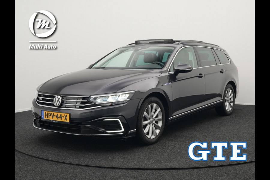 Volkswagen Passat Variant GTE Business Plug In Hybrid 218pk PHEV | Panodak | Adaptive Cruise | Lederen Sportstoelen Massage | Camera | Virtual | IQ Drive | Apple Carplay |