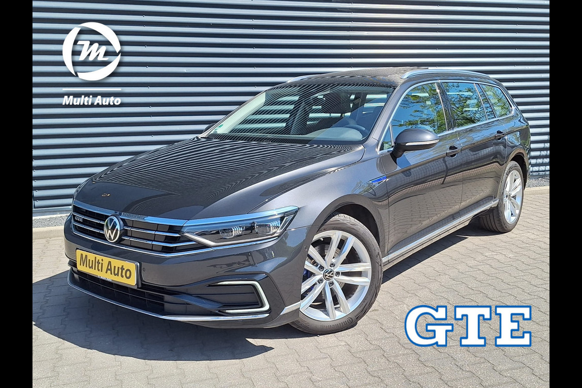 Volkswagen Passat Variant 1.4 TSI GTE Plug in Hybrid PHEV | Panodak | Adaptive Cruise | Alcantara Sportstoelen | Carplay | IQ Led | 360 Camera |