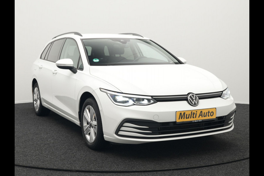 Volkswagen GOLF Variant 1.5 TSI Life Business 131pk | Adaptive Cruise | Camera | Alcantara Sportstoelen Verwarmd | IQ Light | Stuurverwaming |  Sfeerverlichting | Parkassist | Apple Carplay |