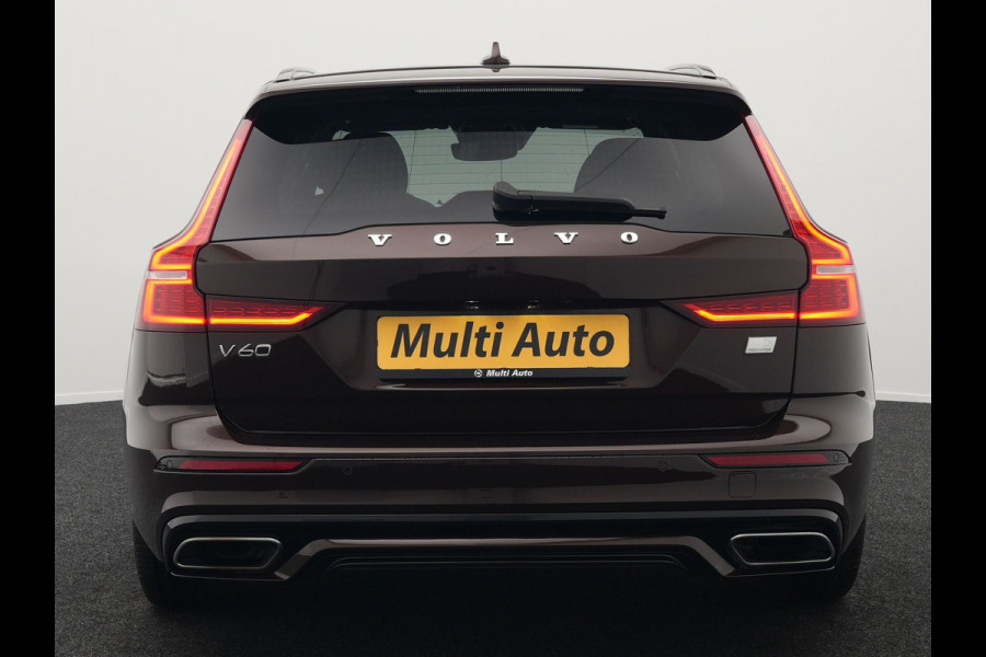 Volvo V60 T6 Recharge AWD R-Design Plug In Hybrid PHEV | Trekhaak af Fabriek |  Panodak | Lederen Sportstoelen Memory | Harman Kardon | Apple Carplay | Navigatie | Camera | L.M. 18" | DAB | Virtual |