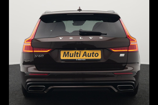 Volvo V60 T6 Recharge AWD R-Design Plug In Hybrid PHEV | Trekhaak af Fabriek |  Panodak | Lederen Sportstoelen Memory | Harman Kardon | Apple Carplay | Navigatie | Camera | L.M. 18" | DAB | Virtual |