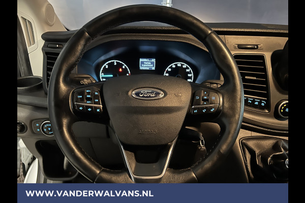 Ford Transit 2.0 TDCI 185pk L4H3 Euro6 Airco | Camera | LED | Cruisecontrol | Verwarmde voorruit Parkeersensoren, Bijrijdersbank, 2800kg trekvermogen