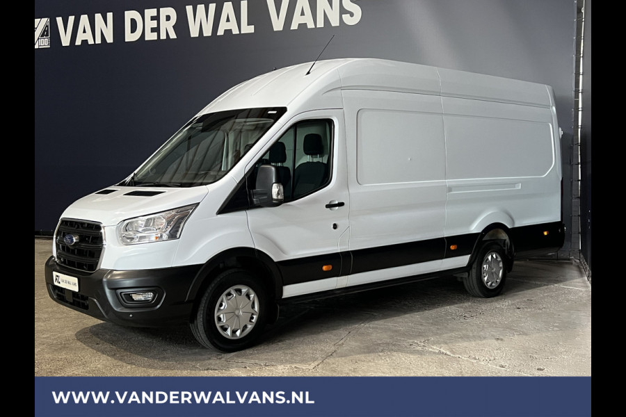 Ford Transit 2.0 TDCI 185pk L4H3 Euro6 Airco | Camera | LED | Cruisecontrol | Verwarmde voorruit Parkeersensoren, Bijrijdersbank, 2800kg trekvermogen