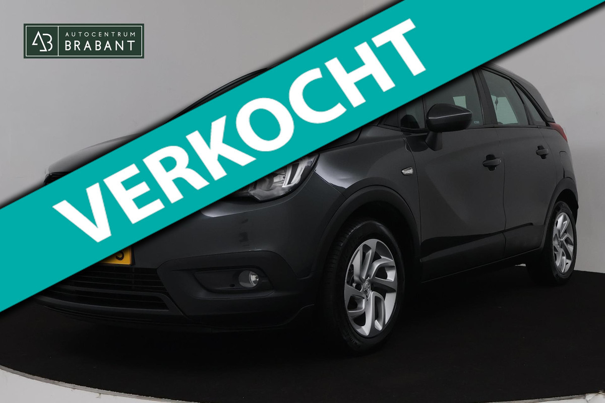 Opel Crossland X 1.2 Online Edition (CARPLAY, NAVIGATIE, PARKEERSENSOREN, STOELVERWARMING, CLIMATE, NL-AUTO, GOED ONDERHOUDEN)