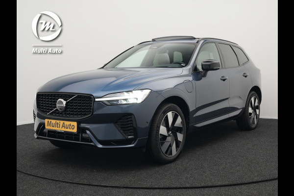 Volvo XC60 T8 Plug-in hybrid AWD Ultimate Dark PHEV | Panodak | Trekhaak af Fabriek  | Adaptive Cruise | Head Up | Tailored Wool Sportstoelen Memory | Harman Kardon | 360 Camera | 20"L.M | Keyless | Google Maps |
