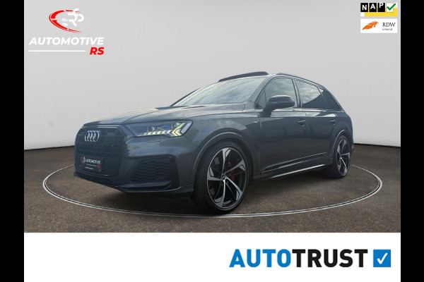 Audi Q7 Compet 60 TFSI e PHEV 462PK Quattro BTW Auto | 3x S Line |B&O| Panoramadak | Leder Stoelen | Trekhaak | Full Option
