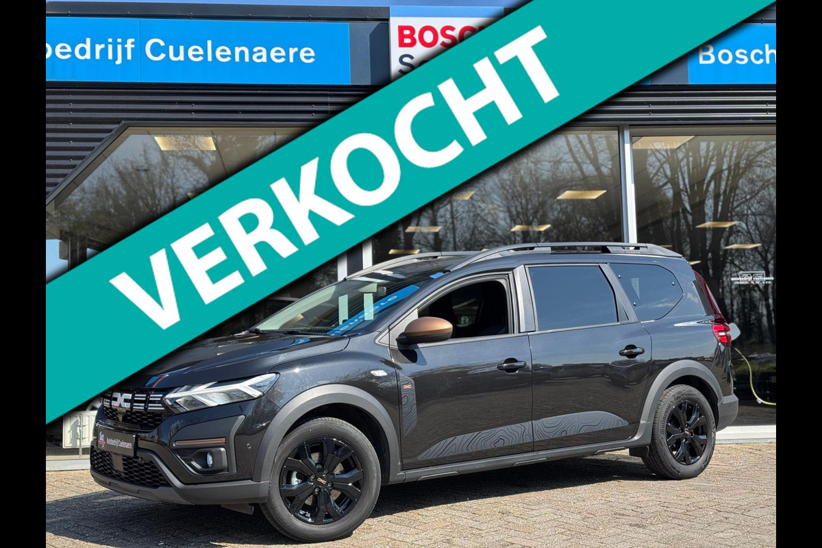 Dacia Jogger 1.6 Hybrid 140 Extreme 7pers. Navi / LM velgen / Clima / P-sens. V&A / Camera Dacia Jogger 1.6 Hybrid 140 Extreme 7pers. Navi / LM velgen / Clima / P-sens. V&A / Camera