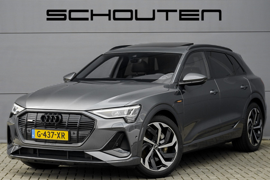 Audi e-tron 50 Quattro Launch Ed S-Line Black 71 kWh Pano ACC 21"