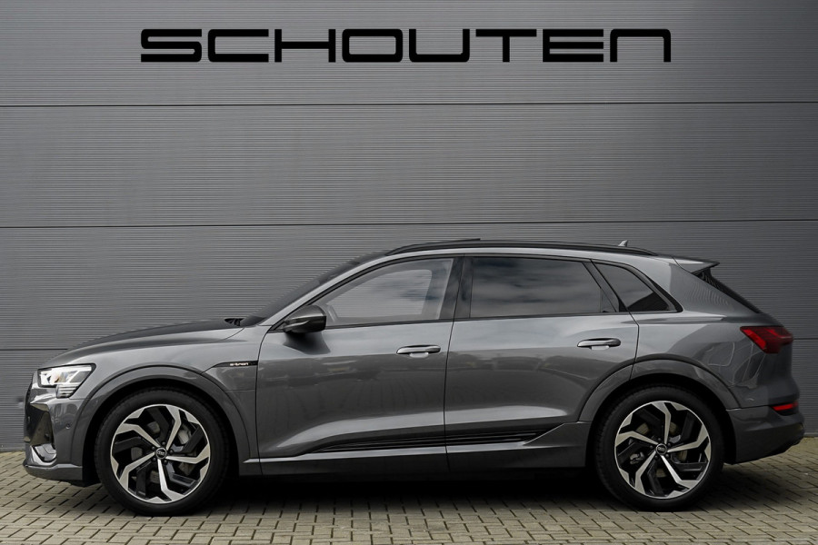 Audi e-tron 50 Quattro Launch Ed S-Line Black 71 kWh Pano ACC 21"