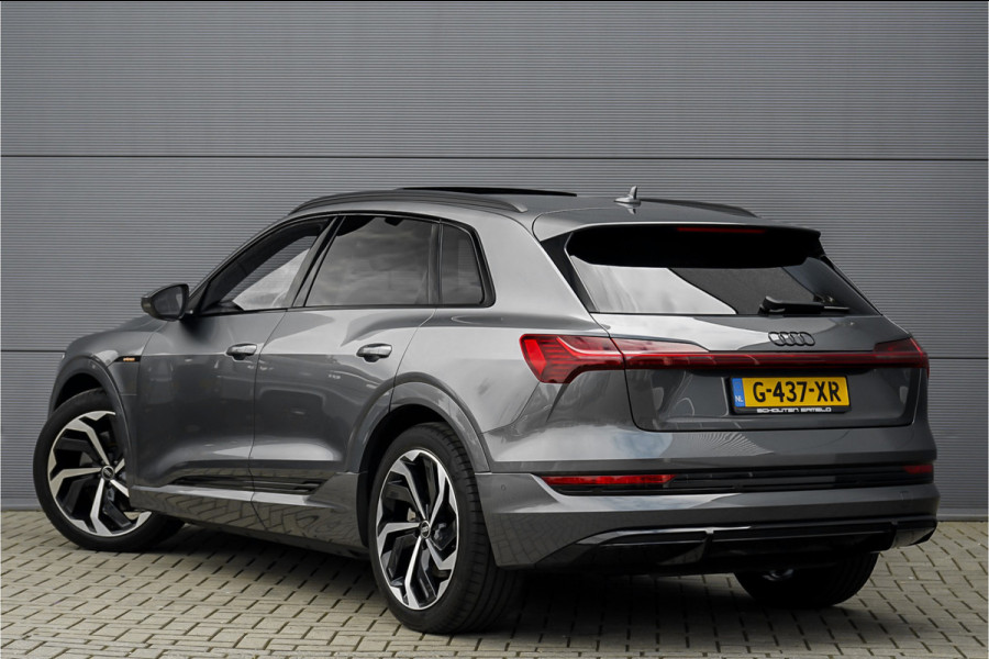 Audi e-tron 50 Quattro Launch Ed S-Line Black 71 kWh Pano ACC 21"