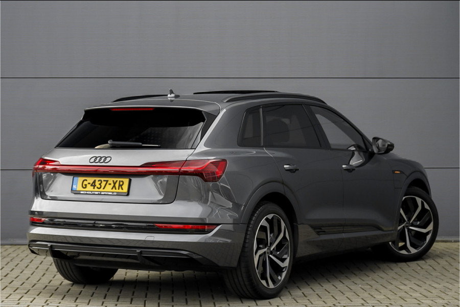 Audi e-tron 50 Quattro Launch Ed S-Line Black 71 kWh Pano ACC 21"