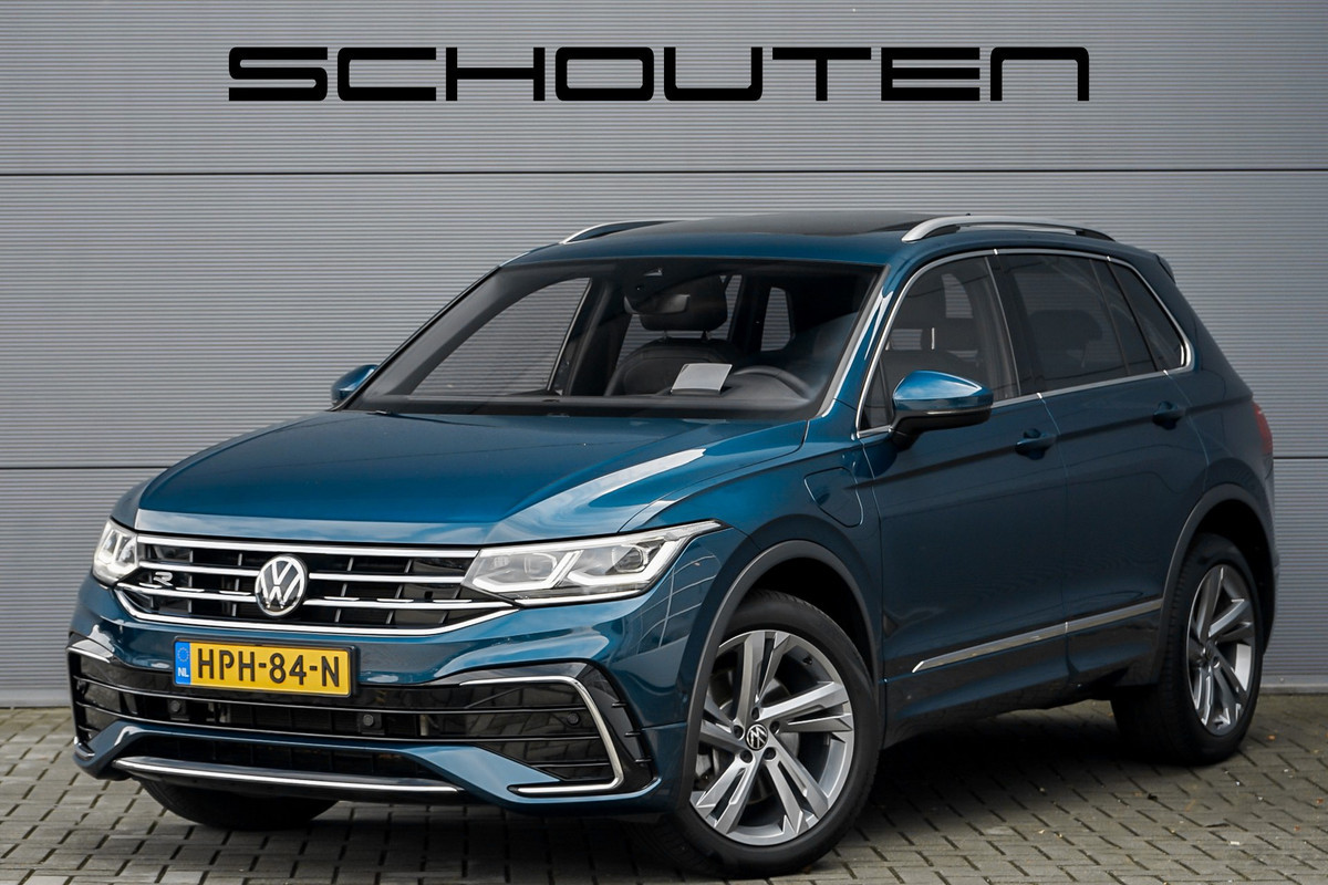Volkswagen Tiguan 1.4 TSI eHybrid R-Line Pano HUD Leder Trekhaak Volkswagen Tiguan 1.4 TSI eHybrid R-Line Pano HUD Leder Trekhaak