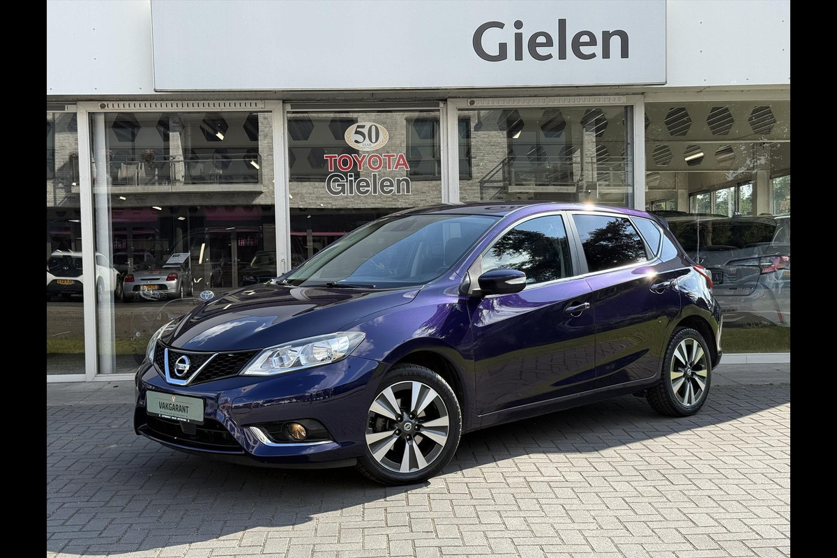 Nissan Pulsar 1.2 115pk DIG-T N-Connecta | Trekhaak, Navigatie, Cruise control, 17 inch, Keyless, Parkeercamera, Climate control Nissan Pulsar 1.2 115pk DIG-T N-Connecta | Trekhaak, Navigatie, Cruise control, 17 inch, Keyless, Parkeercamera, Climate control