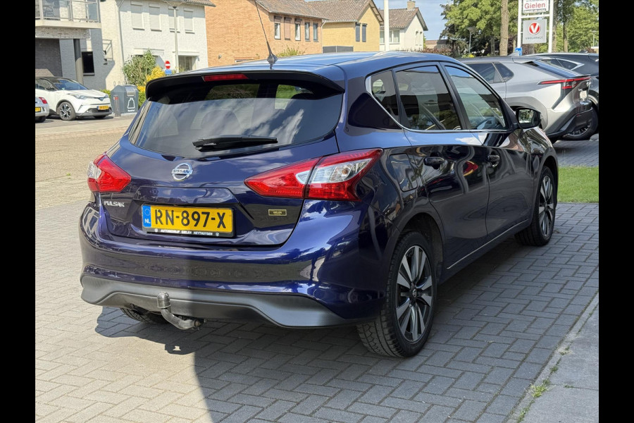 Nissan Pulsar 1.2 115pk DIG-T N-Connecta | Trekhaak, Navigatie, Cruise control, 17 inch, Keyless, Parkeercamera, Climate control