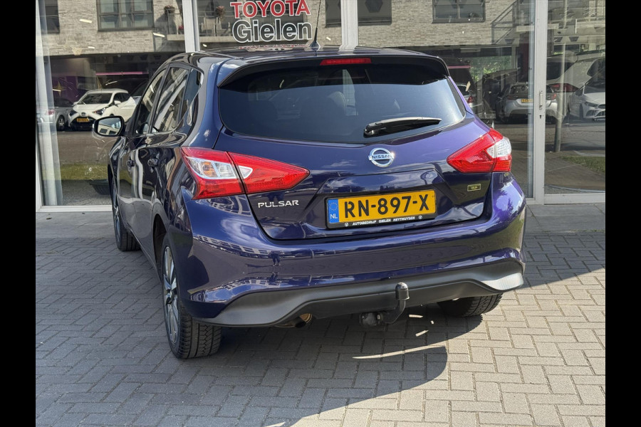 Nissan Pulsar 1.2 115pk DIG-T N-Connecta | Trekhaak, Navigatie, Cruise control, 17 inch, Keyless, Parkeercamera, Climate control