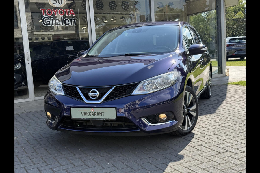 Nissan Pulsar 1.2 115pk DIG-T N-Connecta | Trekhaak, Navigatie, Cruise control, 17 inch, Keyless, Parkeercamera, Climate control