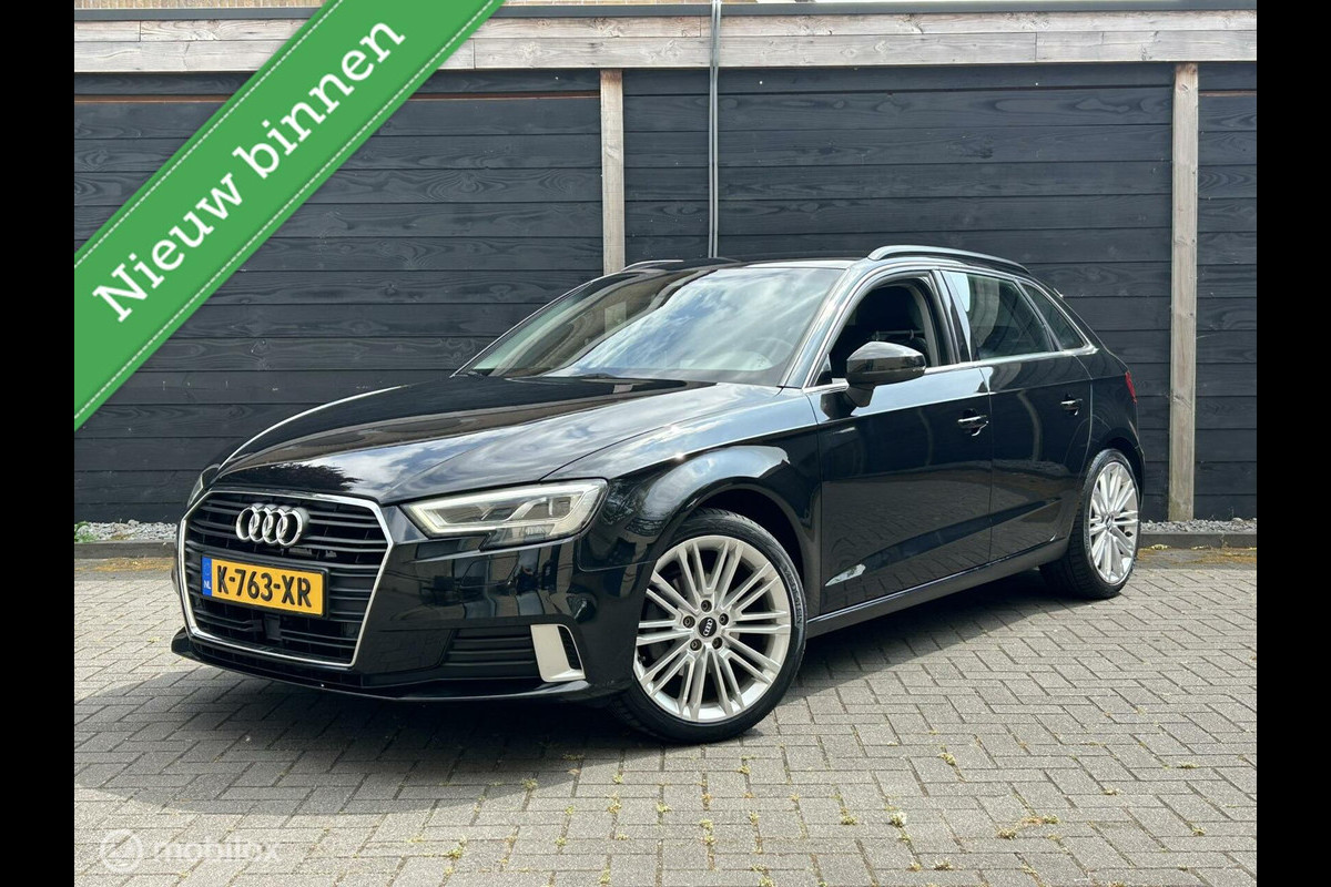 Audi A3 Sportback 1.4 TFSI 150 PK CoD Sport S Line Dynamische knipperlichten / LED / FM nav / Carplay / 18" LM Audi A3 Sportback 1.4 TFSI 150 PK CoD Sport S Line Dynamische knipperlichten / LED / FM nav / Carplay / 18" LM
