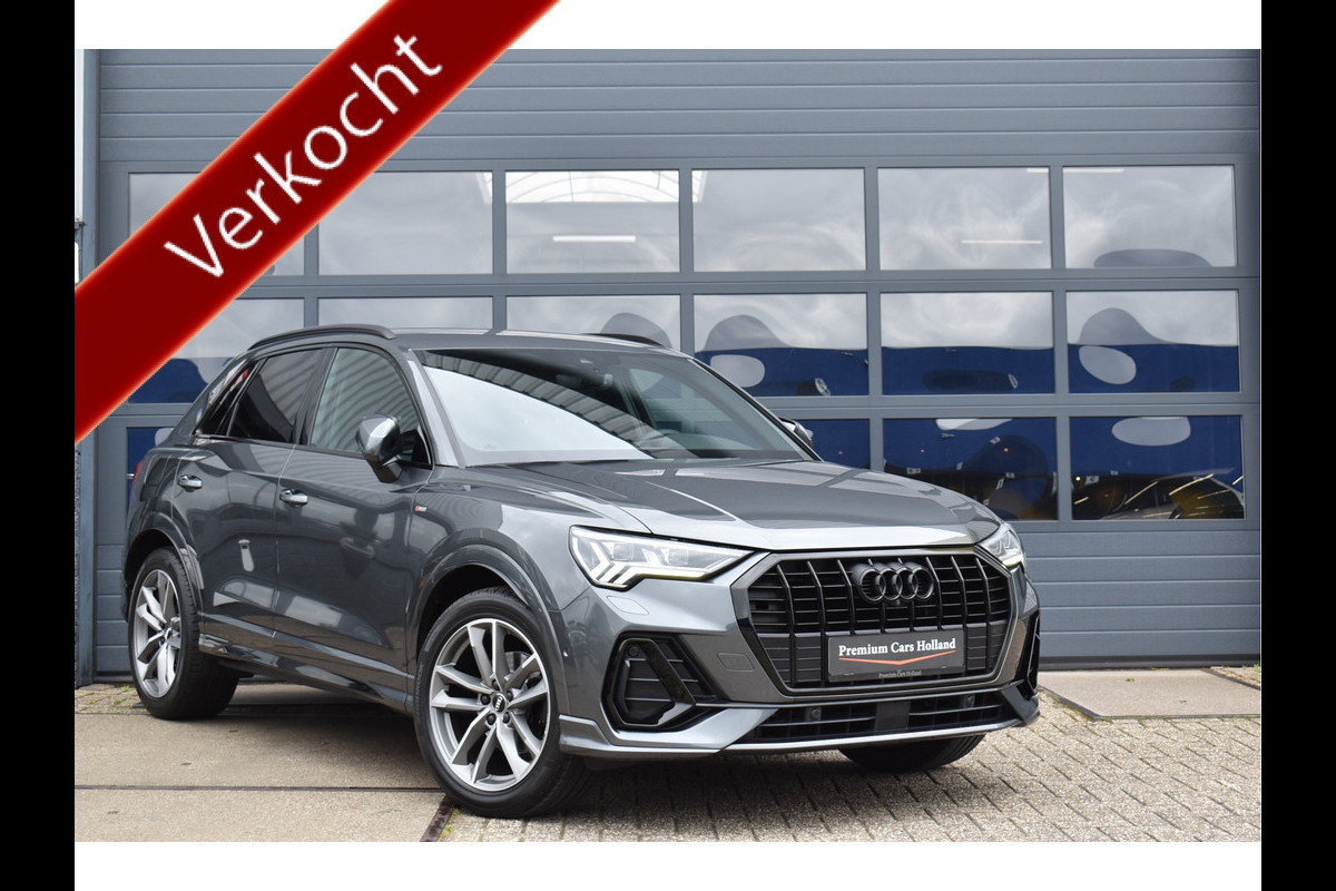 Audi Q3 35 TFSI S-Line Black Ed Navi 360 Camera Sfeer Keyless ACC 19 Inch