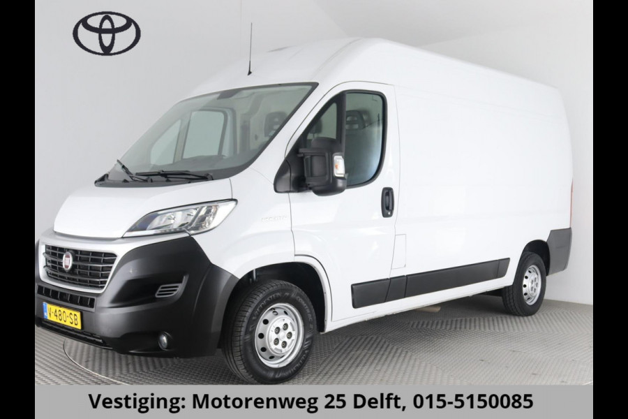 Fiat Ducato 30 2.3 MULTI JET L2H2 (EX.BTW) CLIMA. EURO 6 !!NAVIGATIE.CRUISE 1e EIG 3 zit. Laadvloer. dubbele deuren .