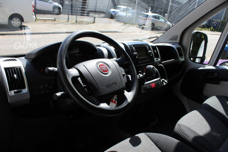 Fiat Ducato 30 2.3 MULTI JET L2H2 (EX.BTW) CLIMA. EURO 6 !!NAVIGATIE.CRUISE 1e EIG 3 zit. Laadvloer. dubbele deuren .