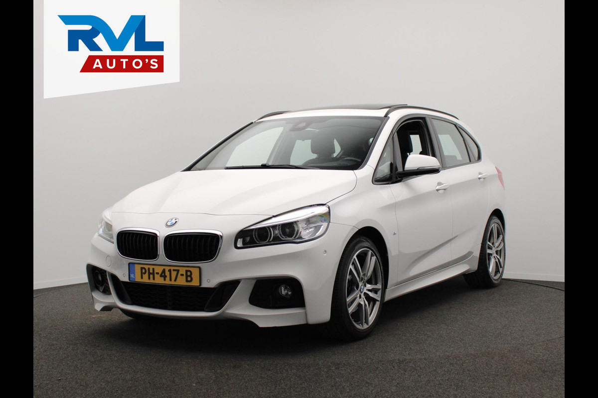 BMW 2 Serie Active Tourer 218i High Executive M-Sport Pano/dak Trekhaak Head/up Origineel NL BMW 2 Serie Active Tourer 218i High Executive M-Sport Pano/dak Trekhaak Head/up Origineel NL