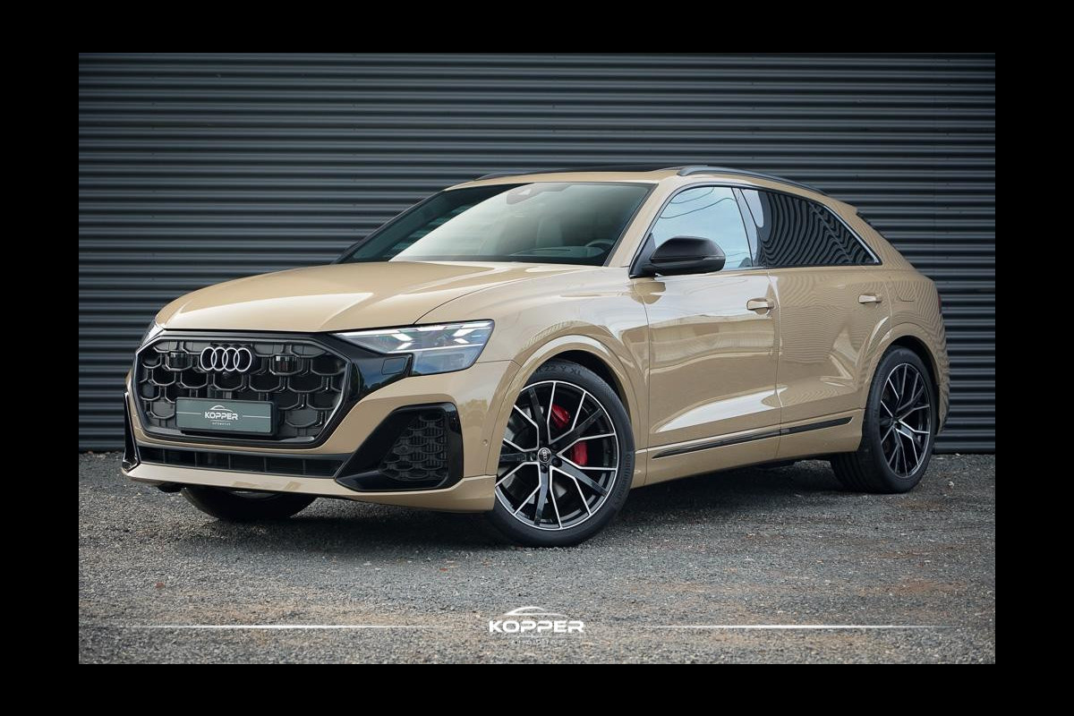 Audi Q8 60 TFSI e quattro Pro Line S Competition / Sakhir Gold / Pano / Incl BTW / B&O / ACC