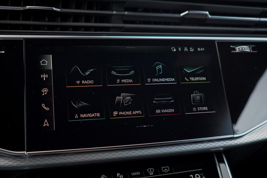 Audi Q8 60 TFSI e quattro Pro Line S Competition / Sakhir Gold / Pano / Incl BTW / B&O / ACC