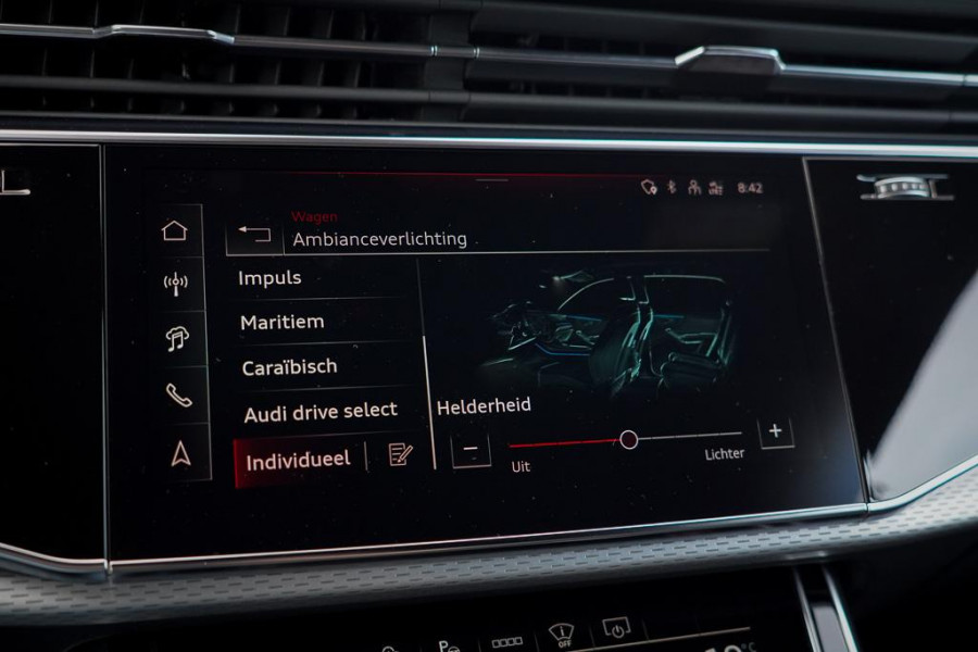 Audi Q8 60 TFSI e quattro Pro Line S Competition / Sakhir Gold / Pano / Incl BTW / B&O / ACC