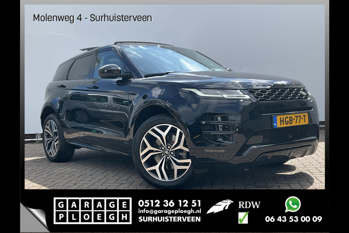 Land Rover Range Rover Evoque 1.5 P300e AWD PHEV R-Dynamic Meridan Pano Leer Adapt.Cruise Nav 306cam Plug-in
