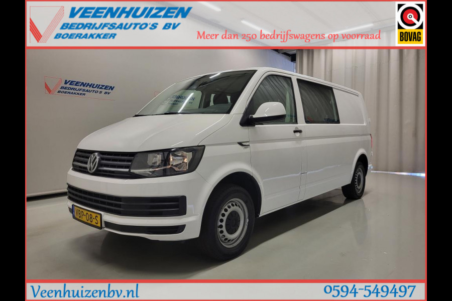 Volkswagen Transporter 2.0TDI L2/H1 Dubbele Cabine Euro 6!
