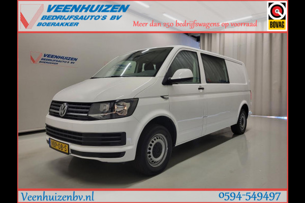 Volkswagen Transporter 2.0TDI L2/H1 Dubbele Cabine Euro 6!