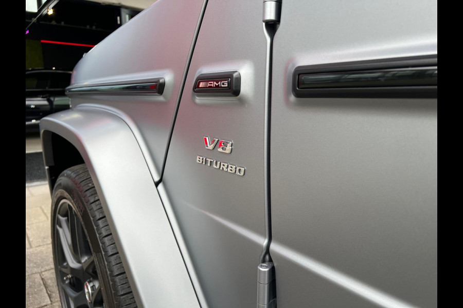 Mercedes-Benz G-Klasse 63 AMG Night Pakket Full Carbon Panorama Burmester Magno grey