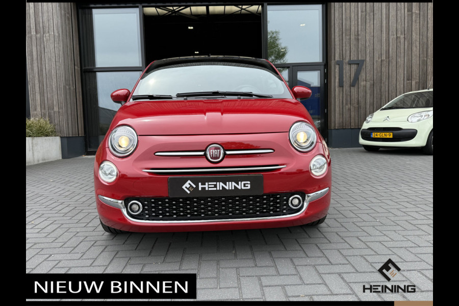 Fiat 500 1.0 Hybrid Dolcevita Finale Panorama dak, Apple Carplay, PDC. Hollandse auto met NAP