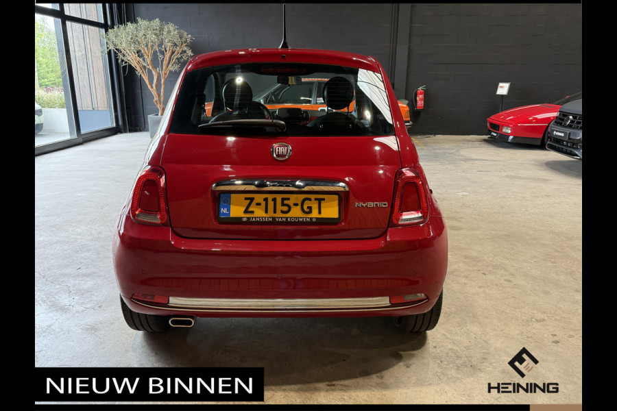 Fiat 500 1.0 Hybrid Dolcevita Finale Panorama dak, Apple Carplay, PDC. Hollandse auto met NAP
